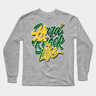 Hard Knock Pine Green Long Sleeve T-Shirt